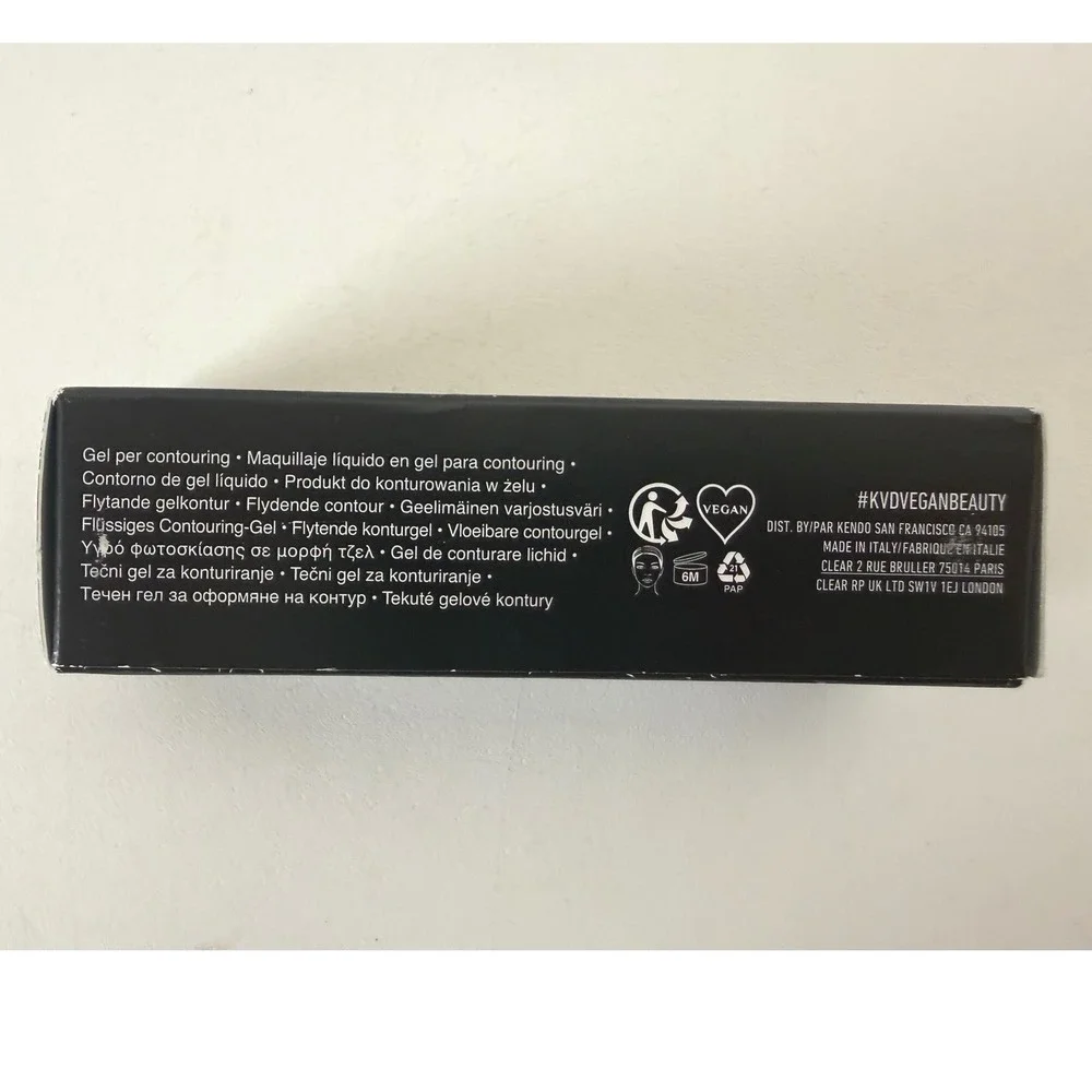 KVD Beauty Liquid Gel Contour Sculpt Bronzer Tan Deep Neutral 20 Original